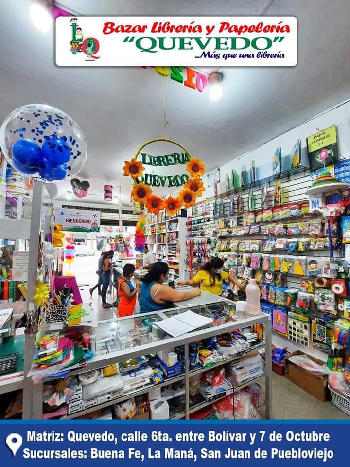 LIBRERIA Y PAPELERIA QUEVEDO