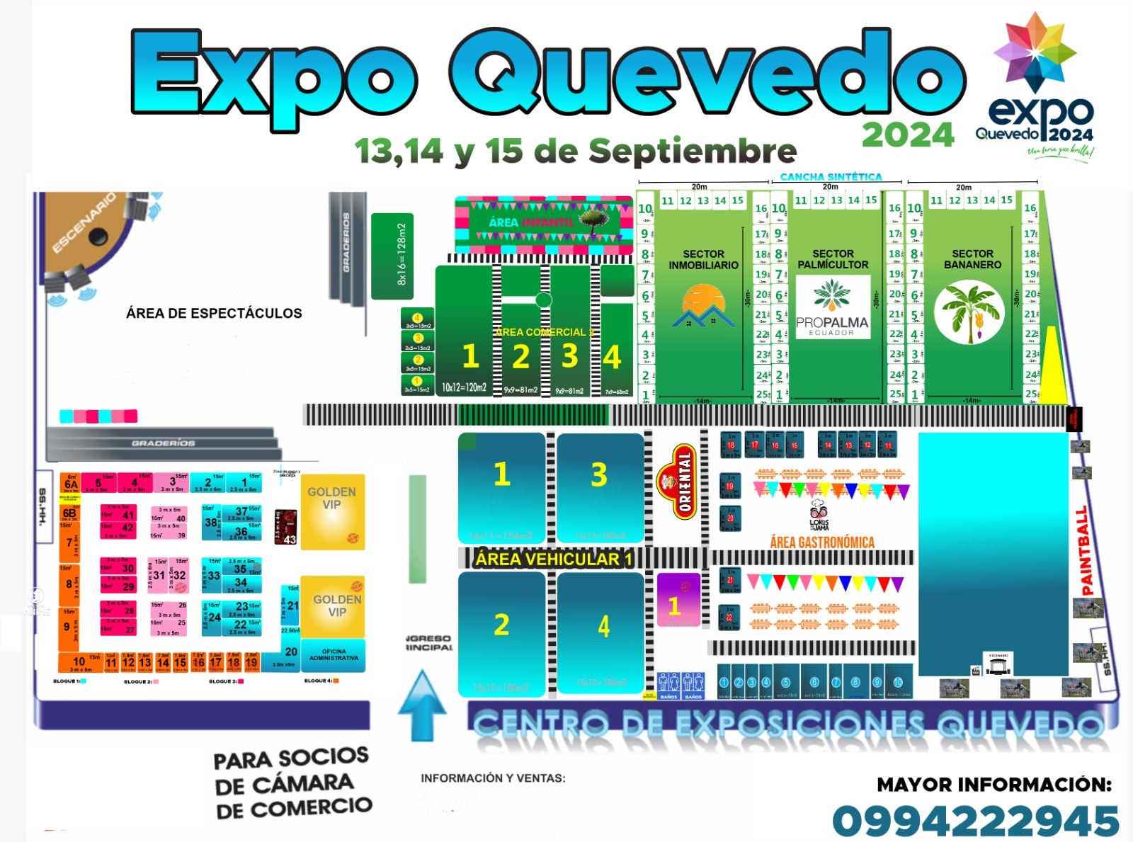 mapa de la expo